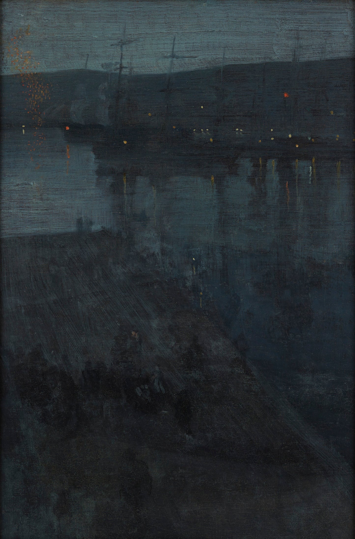 James McNeill Whistler — Nocturne: Blue and Gold — Old Battersea Bridge