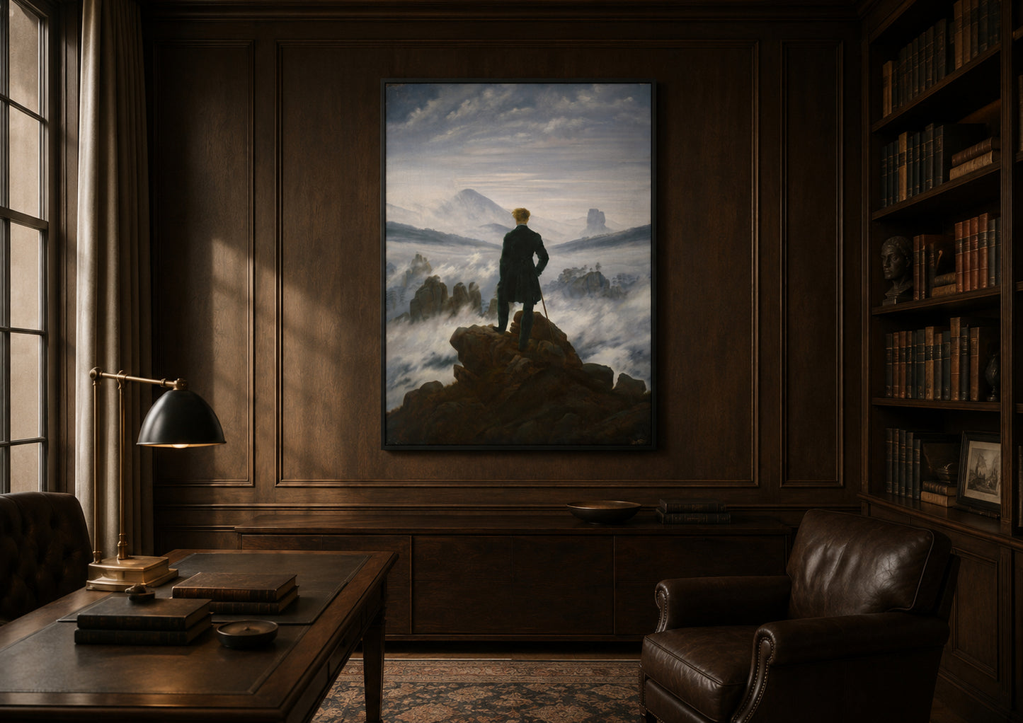 Caspar David Friedrich — Wanderer above the Sea of Fog