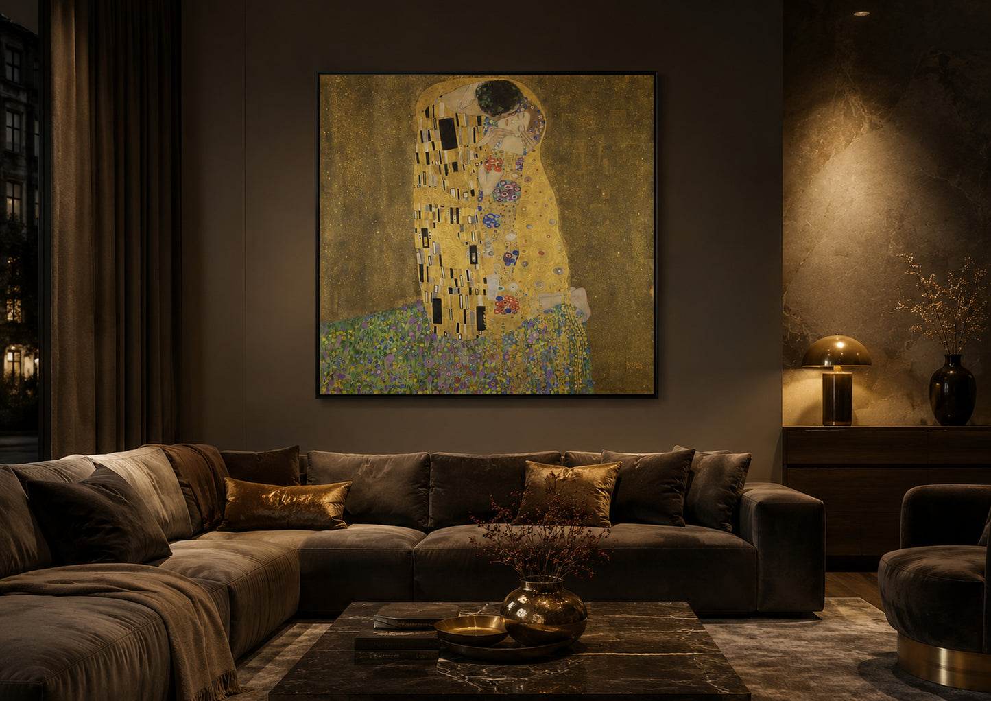 Gustav Klimt — The Kiss