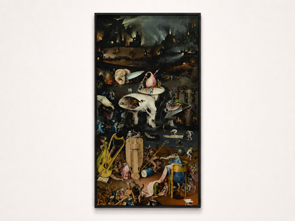 Hieronymus Bosch — The Garden of Earthly Delights (Hell Panel)