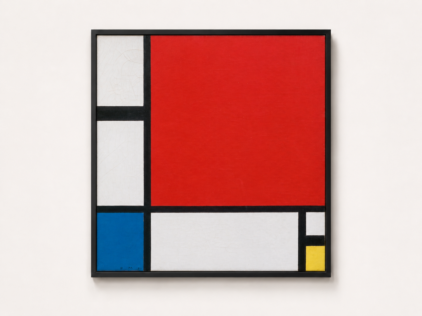 Piet Mondrian — Composition II in Red, Blue and Yellow