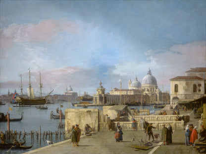 Canaletto — Entrance to the Grand Canal, Venice