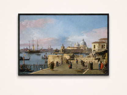 Canaletto — Entrance to the Grand Canal, Venice