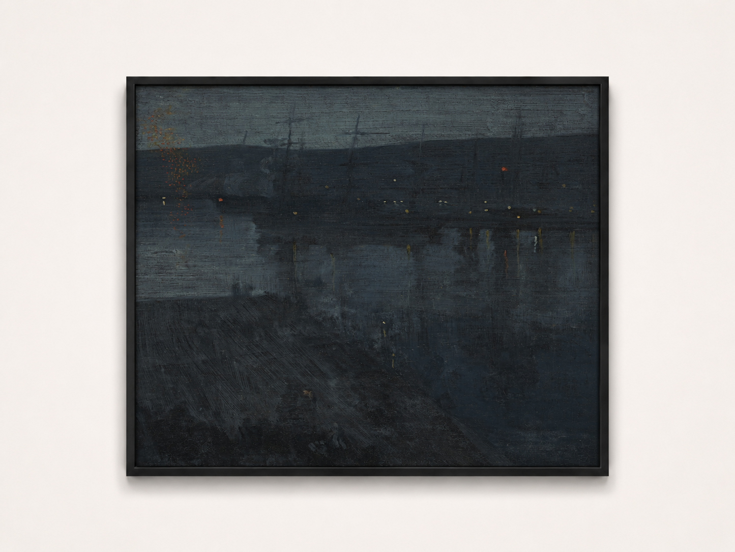 James McNeill Whistler — Nocturne: Blue and Gold — Old Battersea Bridge