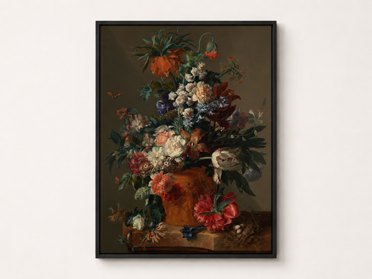 Jan van Huysum — Vase of Flowers