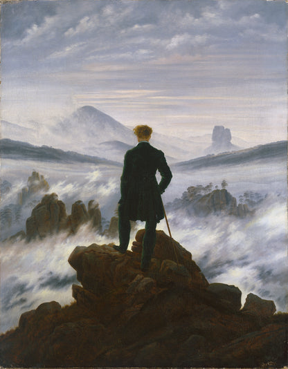 Caspar David Friedrich — Wanderer above the Sea of Fog