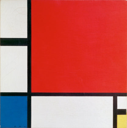 Piet Mondrian — Composition II in Red, Blue and Yellow